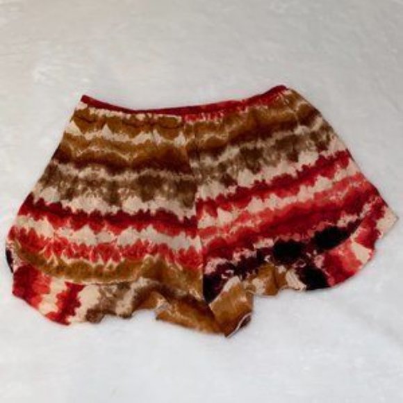 - Living Doll boho tie dye shorts XL EUC - Picture 4 of 4